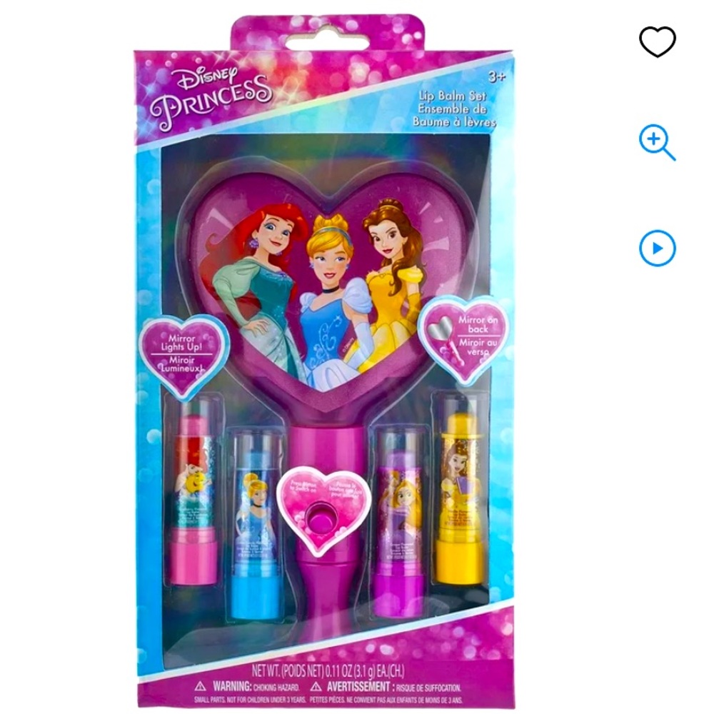 Disney Princess Cosmetic Set With Light Up mirror